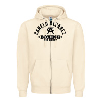 Sandshell canelo alvarez boxing Zipper Hoodie - linhVisuals