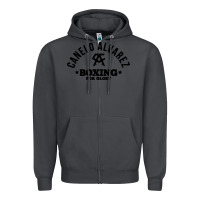 Smoke canelo alvarez boxing Zipper Hoodie - linhVisuals