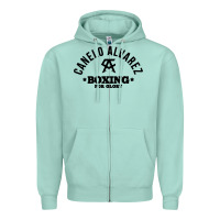 Canelo Alvarez Boxing Zipper Hoodie | Teevron