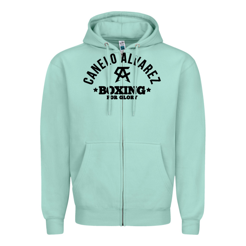 Canelo Alvarez Boxing Zipper Hoodie by linhVisuals | Teevron