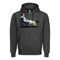 Charcoal Heather #formula 1 Zipper Hoodie - linhVisuals