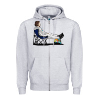 Heather Grey #formula 1 Zipper Hoodie - linhVisuals