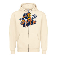 Sandshell greenville swamp rabbits Zipper Hoodie - linhVisuals