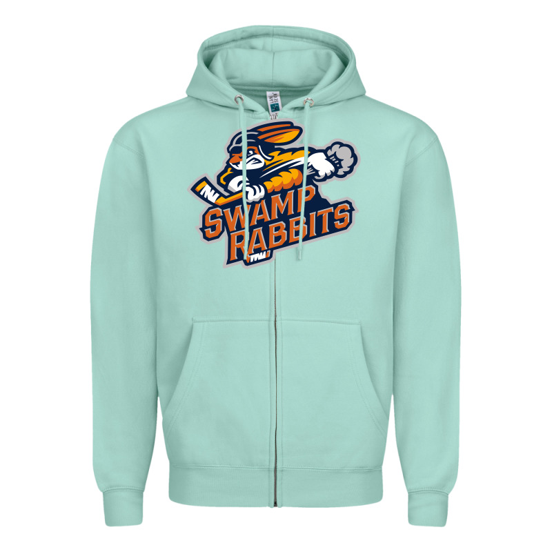 Greenville Swamp Rabbits Zipper Hoodie by linhVisuals | Teevron