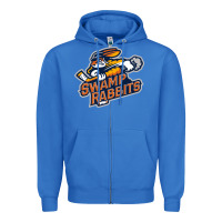 True Royal greenville swamp rabbits Zipper Hoodie - linhVisuals