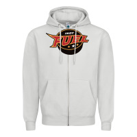 Dove Grey indy fuel Zipper Hoodie - linhVisuals