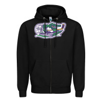 Black florida everblades Zipper Hoodie - linhVisuals