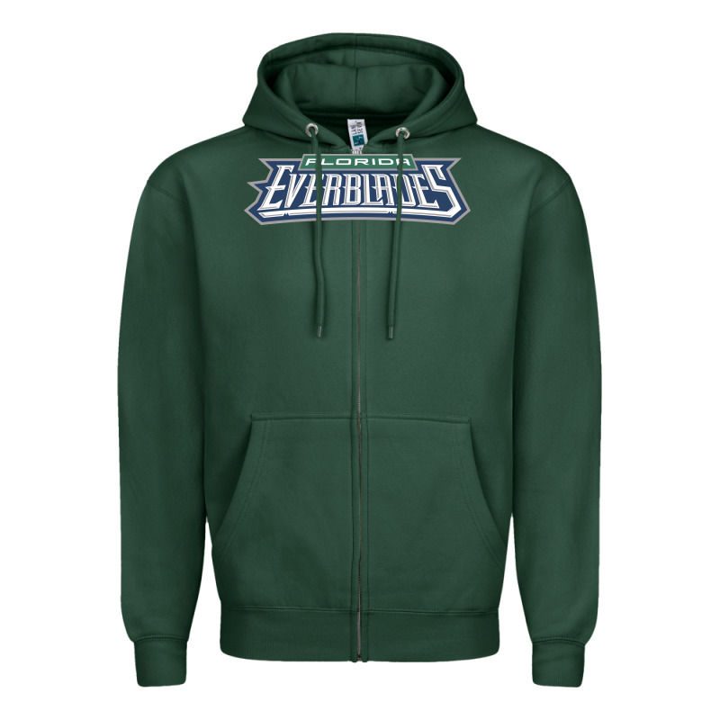 Florida Everblades Zipper Hoodie by linhVisuals | Teevron
