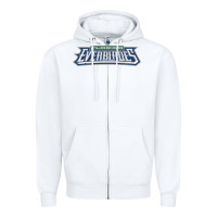 White florida everblades Zipper Hoodie - linhVisuals