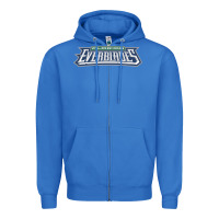 True Royal florida everblades Zipper Hoodie - linhVisuals