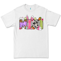 White Easter mini Premium Tee - OliviaCreatesArt