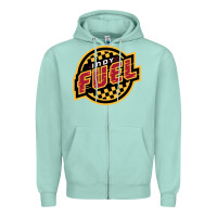 Seafoam indy fuel Zipper Hoodie - linhVisuals