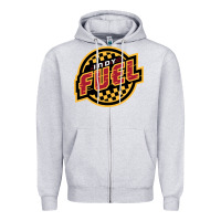 Heather Grey indy fuel Zipper Hoodie - linhVisuals