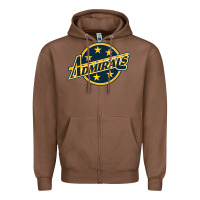 Chestnut norfolk admirals Zipper Hoodie - linhVisuals