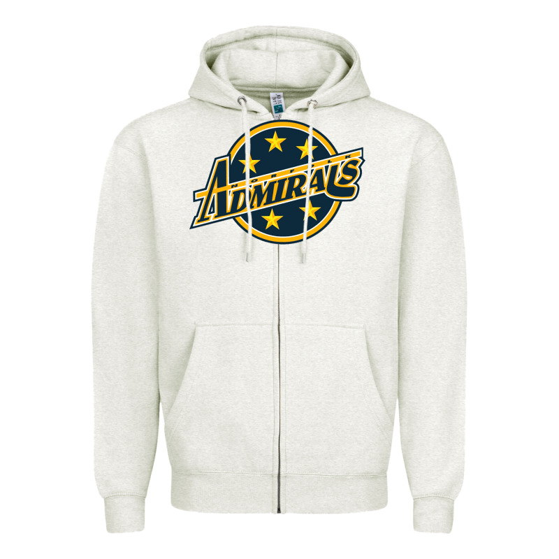 Norfolk Admirals Zipper Hoodie by linhVisuals | Teevron
