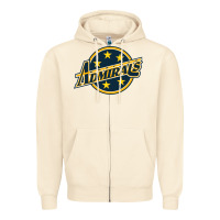 Sandshell norfolk admirals Zipper Hoodie - linhVisuals