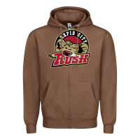 Chestnut rapid city rush Zipper Hoodie - linhVisuals
