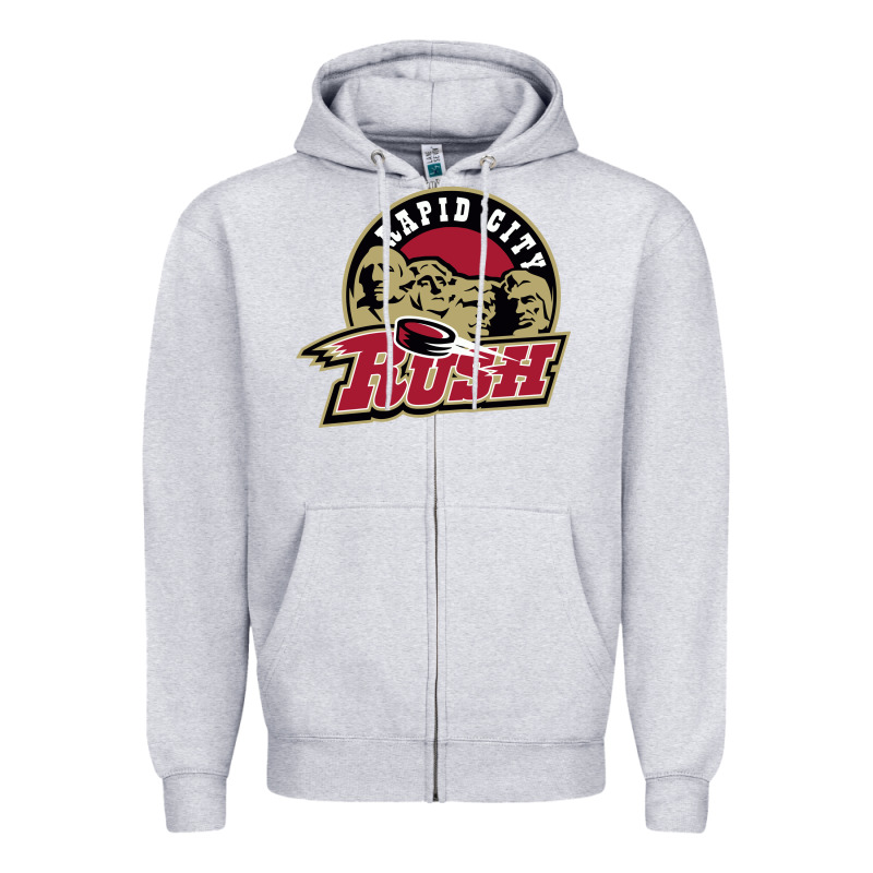 Rapid City Rush Zipper Hoodie by linhVisuals | Teevron