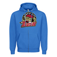 True Royal rapid city rush Zipper Hoodie - linhVisuals