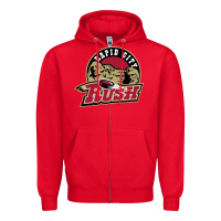 Red rapid city rush Zipper Hoodie - linhVisuals