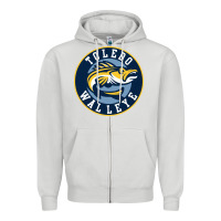 Dove Grey toledo walleye Zipper Hoodie - linhVisuals