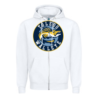 White toledo walleye Zipper Hoodie - linhVisuals