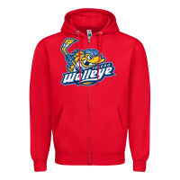 Red toledo walleye Zipper Hoodie - linhVisuals