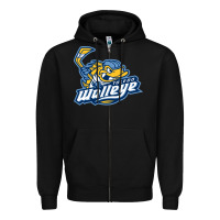 Black toledo walleye Zipper Hoodie - linhVisuals