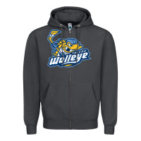 Smoke toledo walleye Zipper Hoodie - linhVisuals