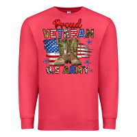 Cardinal proud veteran u.s army Premium Sweatshirt - RanaPortraitStore