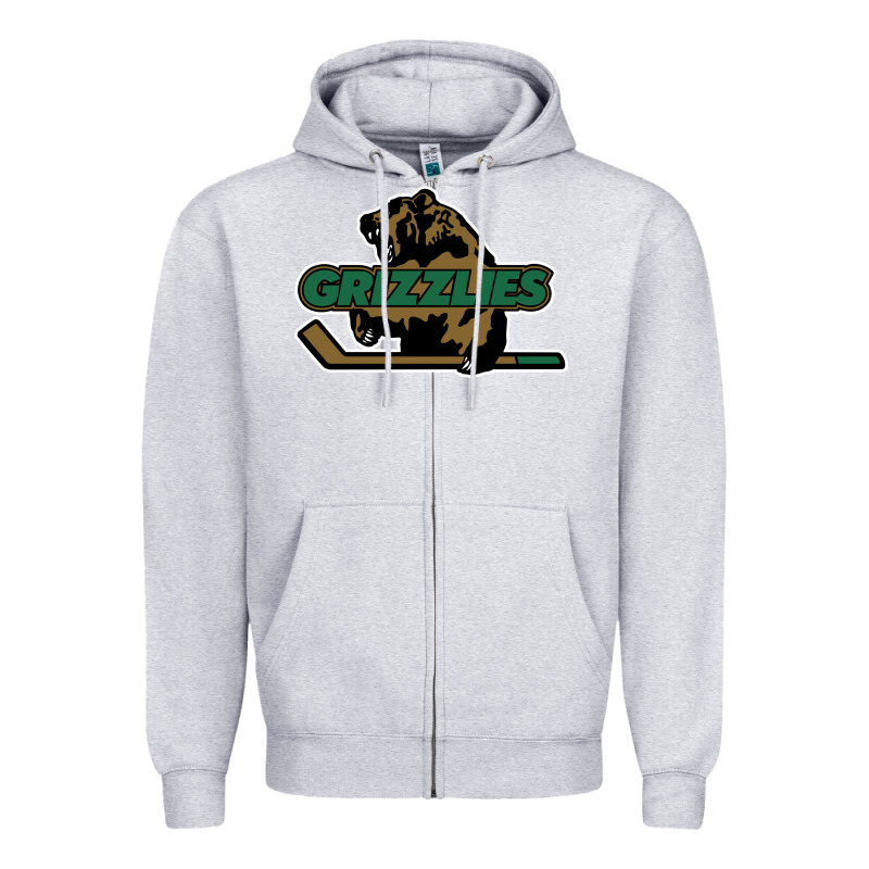 Utah Grizzlies Zipper Hoodie by linhVisuals | Teevron