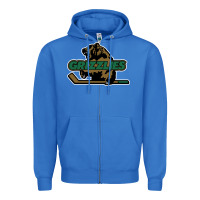 True Royal utah grizzlies Zipper Hoodie - linhVisuals