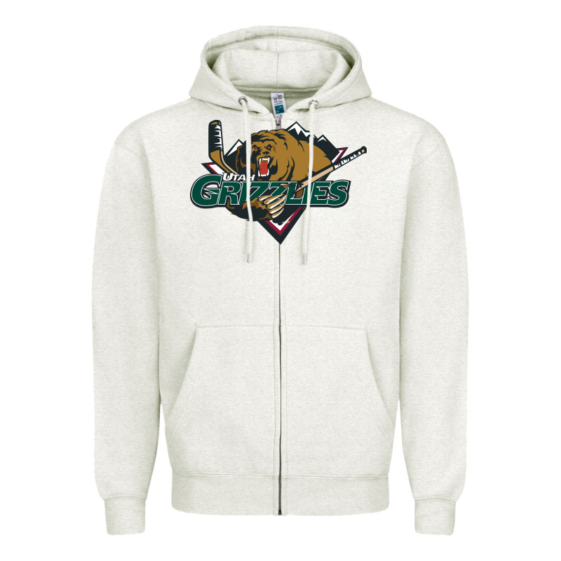 Utah Grizzlies Zipper Hoodie by linhVisuals | Teevron