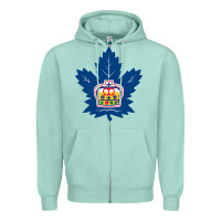 Seafoam toronto marlies Zipper Hoodie - linhVisuals