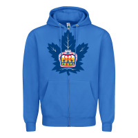 True Royal toronto marlies Zipper Hoodie - linhVisuals