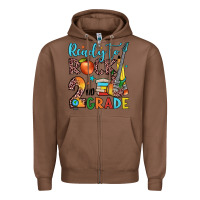 Chestnut ready to rock 2nd grade Zipper Hoodie - JahusDesignShop