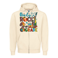 Sandshell ready to rock 2nd grade Zipper Hoodie - JahusDesignShop