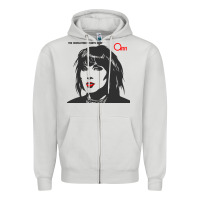 Dove Grey ann wilson müsïc Zipper Hoodie - linhVisuals