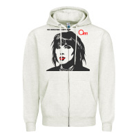 Oatmeal Heather ann wilson müsïc Zipper Hoodie - linhVisuals