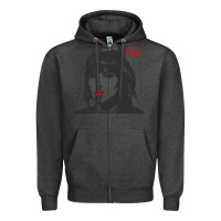 Charcoal Heather ann wilson müsïc Zipper Hoodie - linhVisuals