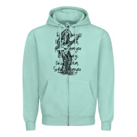 Seafoam michael schenker müsïc Zipper Hoodie - linhVisuals