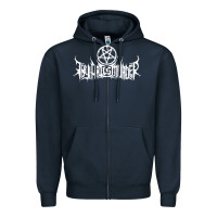 Navy thy art is murder Zipper Hoodie - linhVisuals