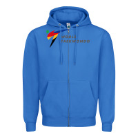 True Royal world taekwondo sports Zipper Hoodie - linhVisuals