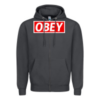 Smoke obey Zipper Hoodie - linhVisuals