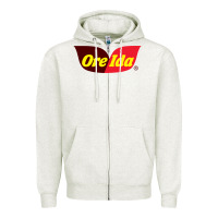 Oatmeal Heather Ore-Ida Zipper Hoodie - linhVisuals