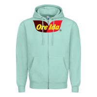 Seafoam Ore-Ida Zipper Hoodie - linhVisuals