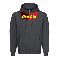 Smoke Ore-Ida Zipper Hoodie - linhVisuals