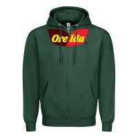 Sports Green Ore-Ida Zipper Hoodie - linhVisuals