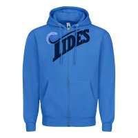 True Royal #norfolk tides Zipper Hoodie - linhVisuals