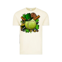 Vintage Arctic st.patrick's day softball Vintage Tee - FaDigitalArtStudio